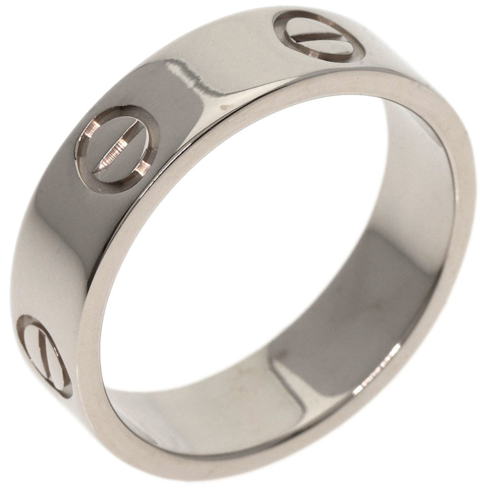 CARTIER 18k Silver Love Ring #55 - Picture 2 of 8